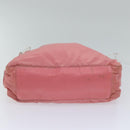 PRADA Shoulder Bag Nylon Pink Auth ar11700-5