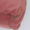 PRADA Shoulder Bag Nylon Pink Auth ar11700-15