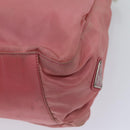 PRADA Shoulder Bag Nylon Pink Auth ar11700-17