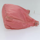 PRADA Shoulder Bag Nylon Pink Auth ar11700-3