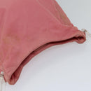 PRADA Shoulder Bag Nylon Pink Auth ar11700-14