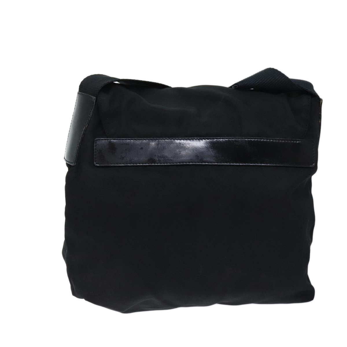 PRADA Shoulder Bag Nylon Black Auth ar11702 - 0