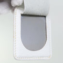 Chloe Chain Shoulder Bag Leather Vintage White Auth ar11719-23