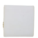 Chloe Chain Shoulder Bag Leather Vintage White Auth ar11719-2