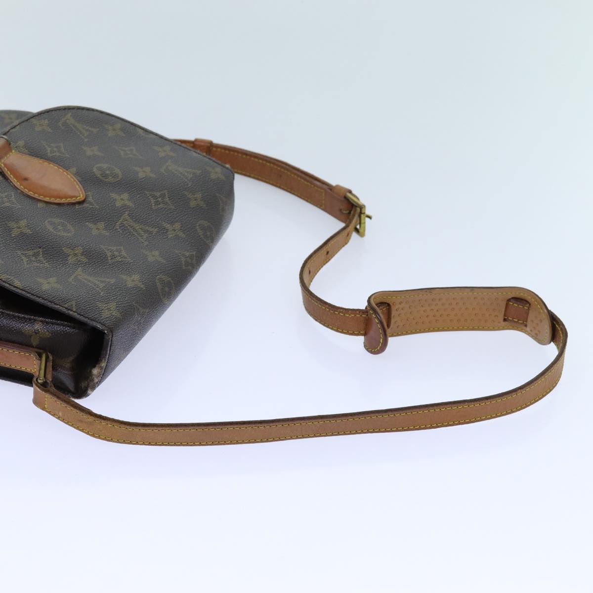 LOUIS VUITTON Monogram Saint Cloud GM Shoulder Bag M51242 LV Auth ar11729