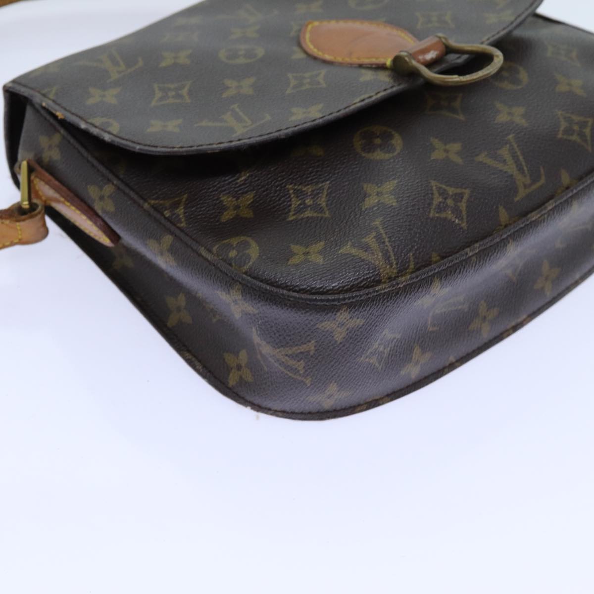 LOUIS VUITTON Monogram Saint Cloud GM Shoulder Bag M51242 LV Auth ar11729