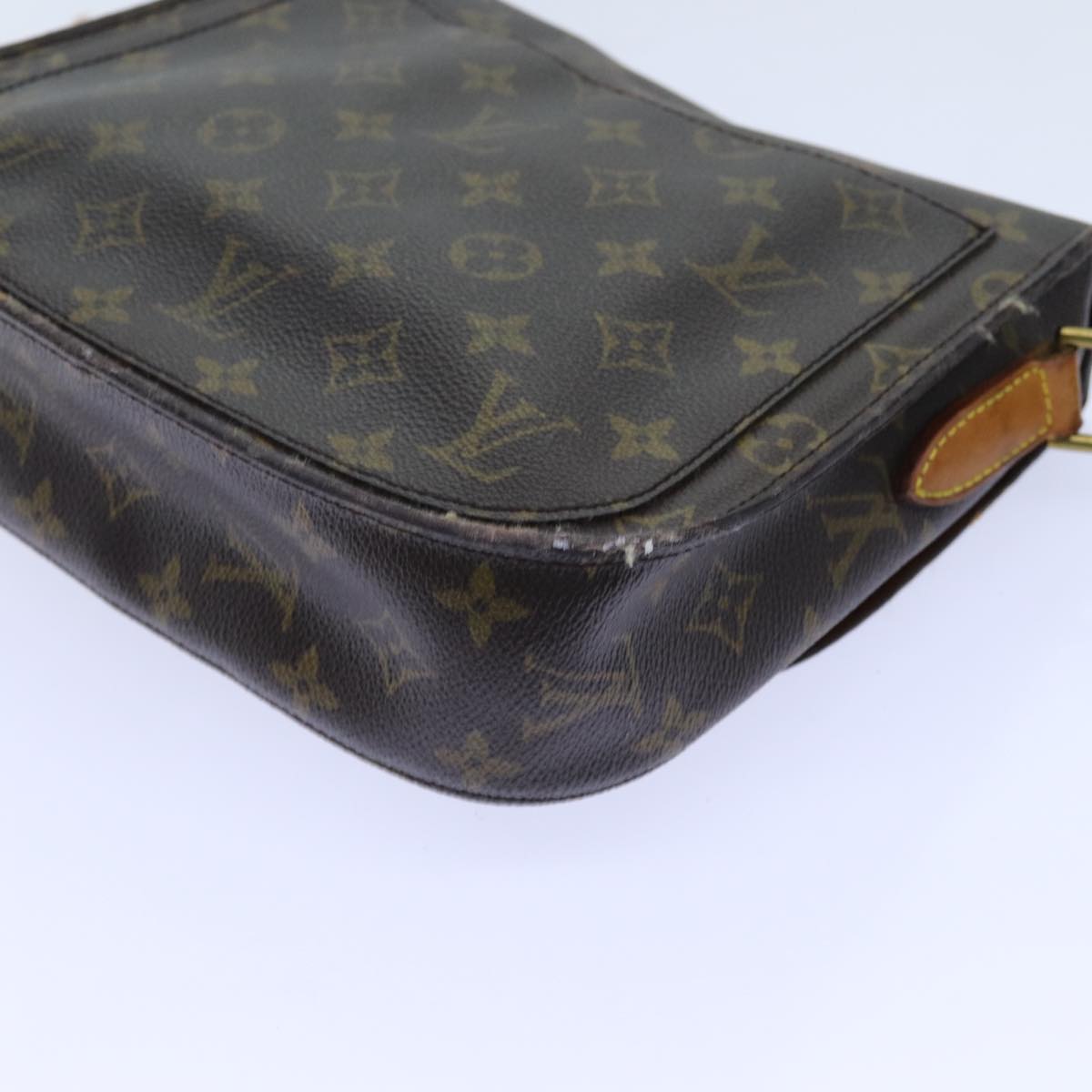 LOUIS VUITTON Monogram Saint Cloud GM Shoulder Bag M51242 LV Auth ar11729