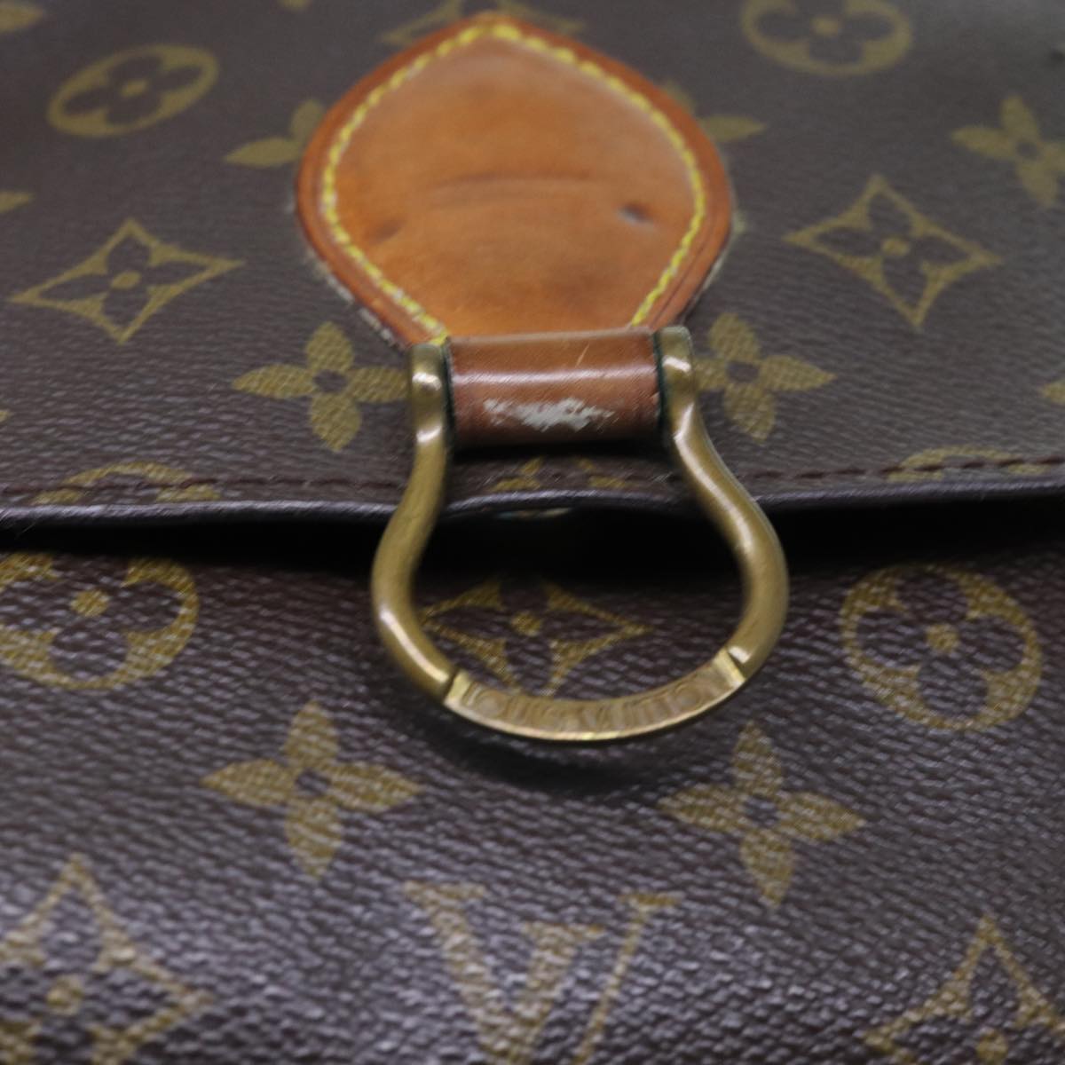 LOUIS VUITTON Monogram Saint Cloud GM Shoulder Bag M51242 LV Auth ar11729