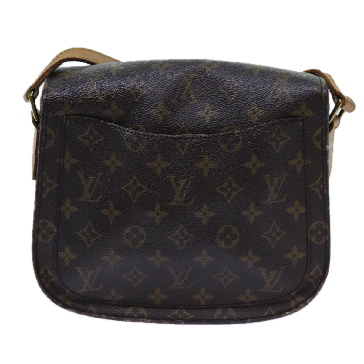 LOUIS VUITTON Monogram Saint Cloud GM Shoulder Bag M51242 LV Auth ar11729