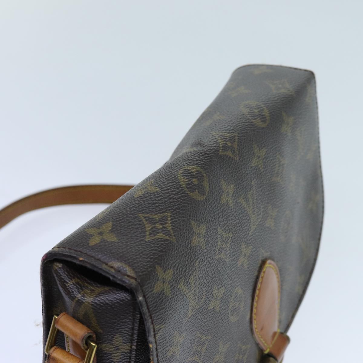 LOUIS VUITTON Monogram Saint Cloud GM Shoulder Bag M51242 LV Auth ar11729