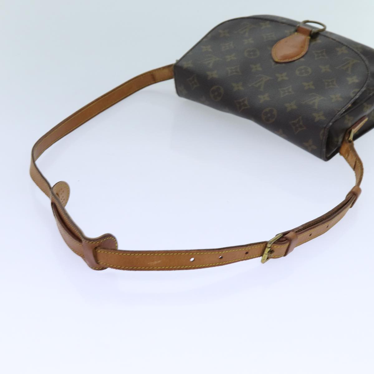 LOUIS VUITTON Monogram Saint Cloud GM Shoulder Bag M51242 LV Auth ar11729