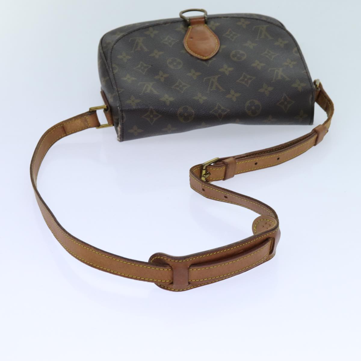 LOUIS VUITTON Monogram Saint Cloud GM Shoulder Bag M51242 LV Auth ar11729