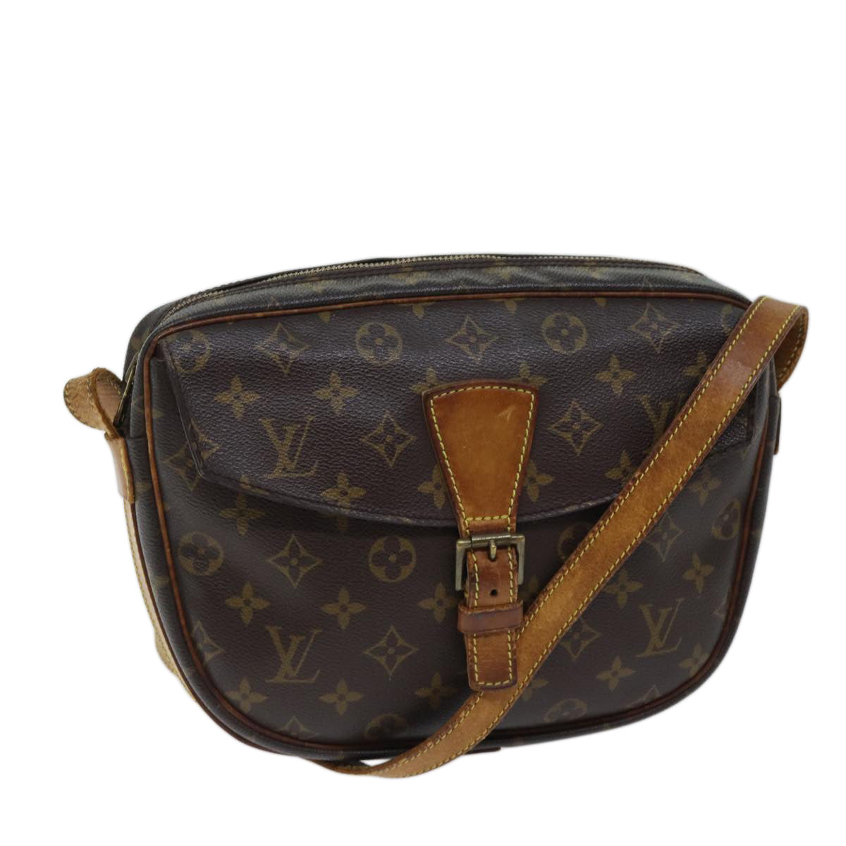 LOUIS VUITTON Monogram Jeune Fille GM Shoulder Bag M51225 LV Auth ar11737