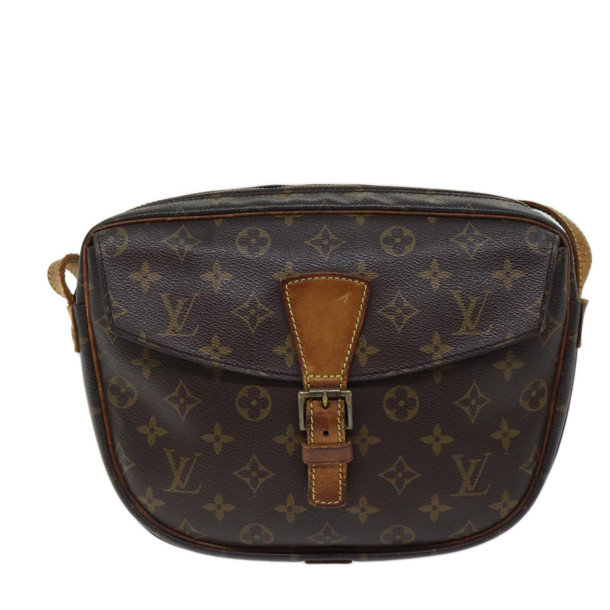 LOUIS VUITTON Monogram Jeune Fille GM Shoulder Bag M51225 LV Auth ar11737