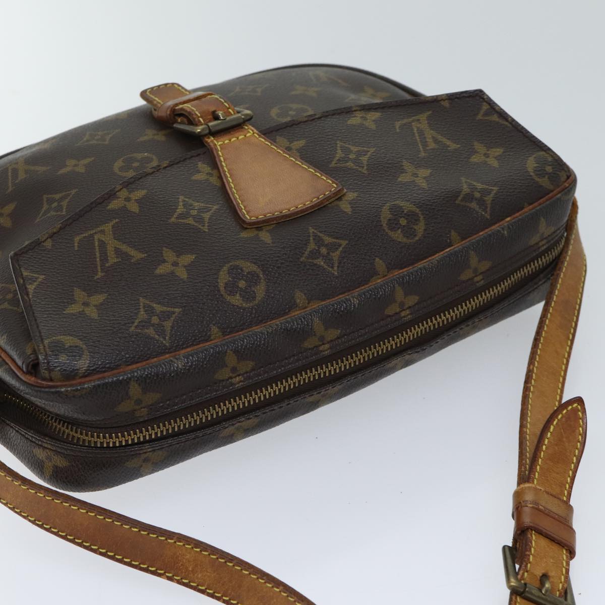 LOUIS VUITTON Monogram Jeune Fille GM Shoulder Bag M51225 LV Auth ar11737