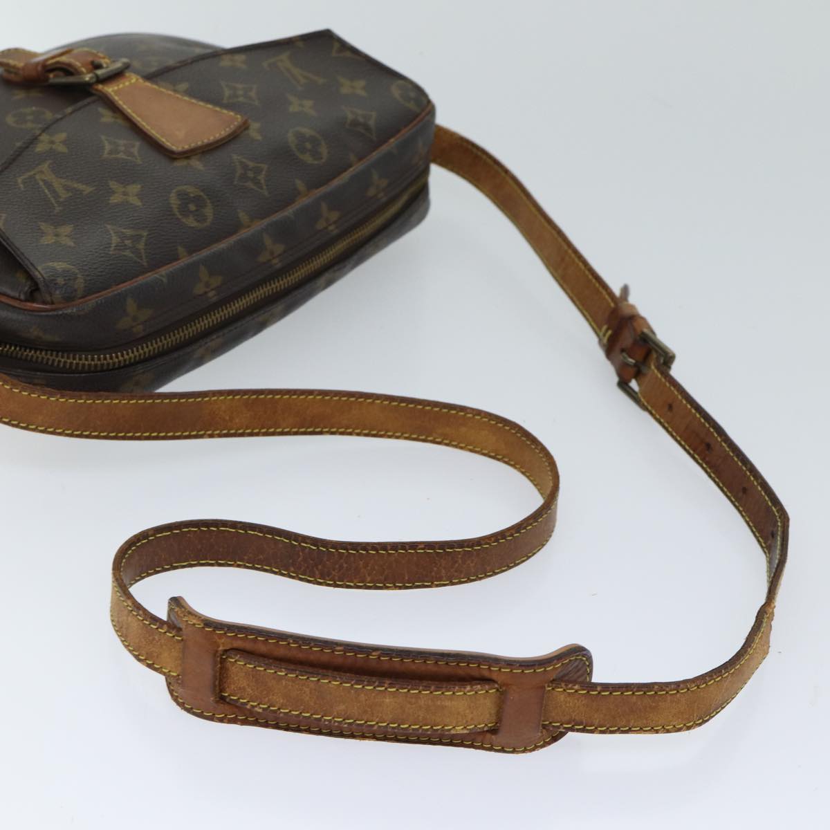 LOUIS VUITTON Monogram Jeune Fille GM Shoulder Bag M51225 LV Auth ar11737