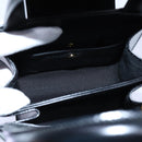 BVLGARI Hand Bag Leather 2way Black Auth ar11750-19