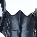 BVLGARI Hand Bag Leather 2way Black Auth ar11750-20