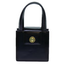 BVLGARI Hand Bag Leather 2way Black Auth ar11750-13