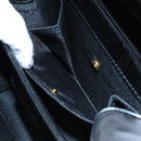 BVLGARI Hand Bag Leather 2way Black Auth ar11750-22