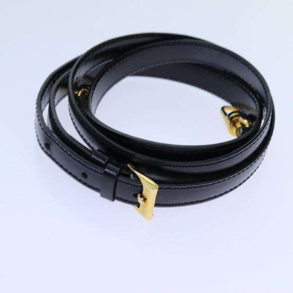 BVLGARI Hand Bag Leather 2way Black Auth ar11750