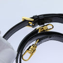 BVLGARI Hand Bag Leather 2way Black Auth ar11750-24