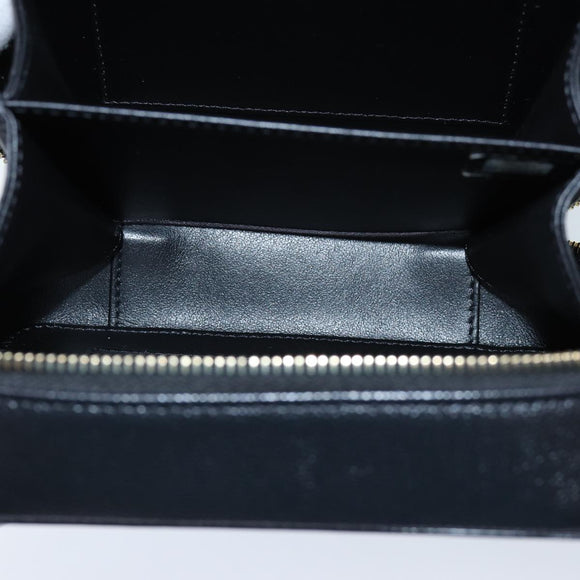 CHANEL Chain CC Figly Mini Shoulder Bag Calf Skin Black A84452 CC Auth ar11762SAV