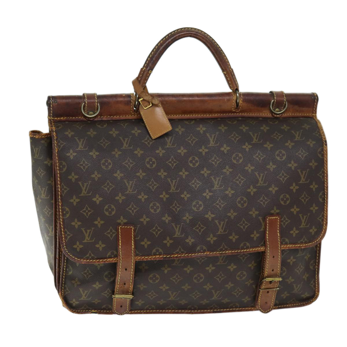 LOUIS VUITTON Monogram Sac Kleber Shoulder Bag M58122 LV Auth ar11763