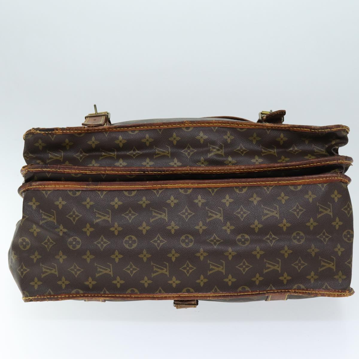 LOUIS VUITTON Monogram Sac Kleber Shoulder Bag M58122 LV Auth ar11763