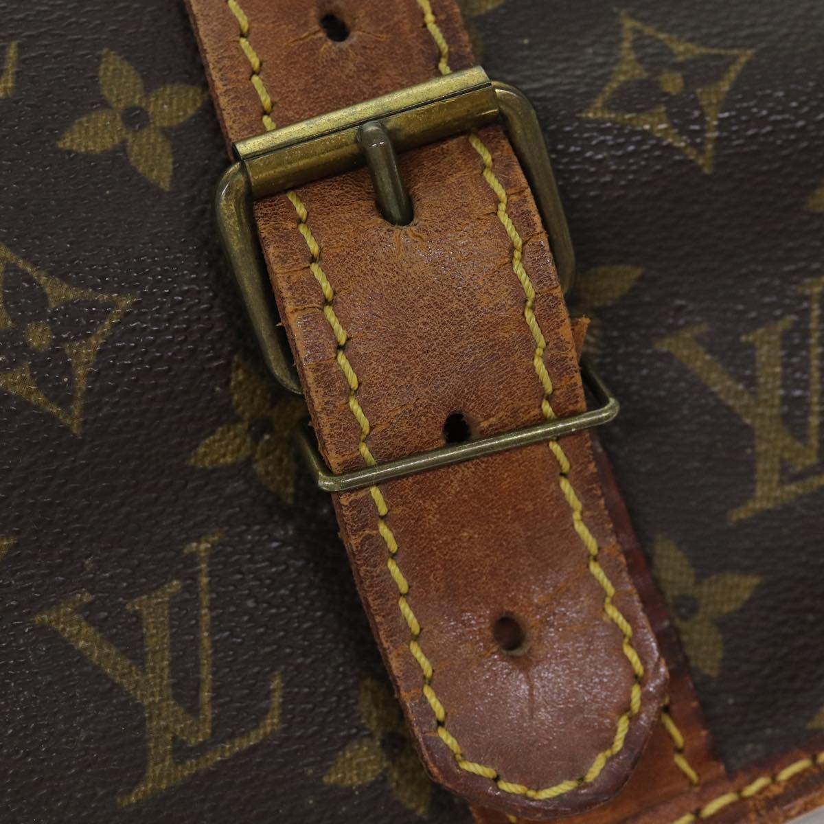 LOUIS VUITTON Monogram Sac Kleber Shoulder Bag M58122 LV Auth ar11763