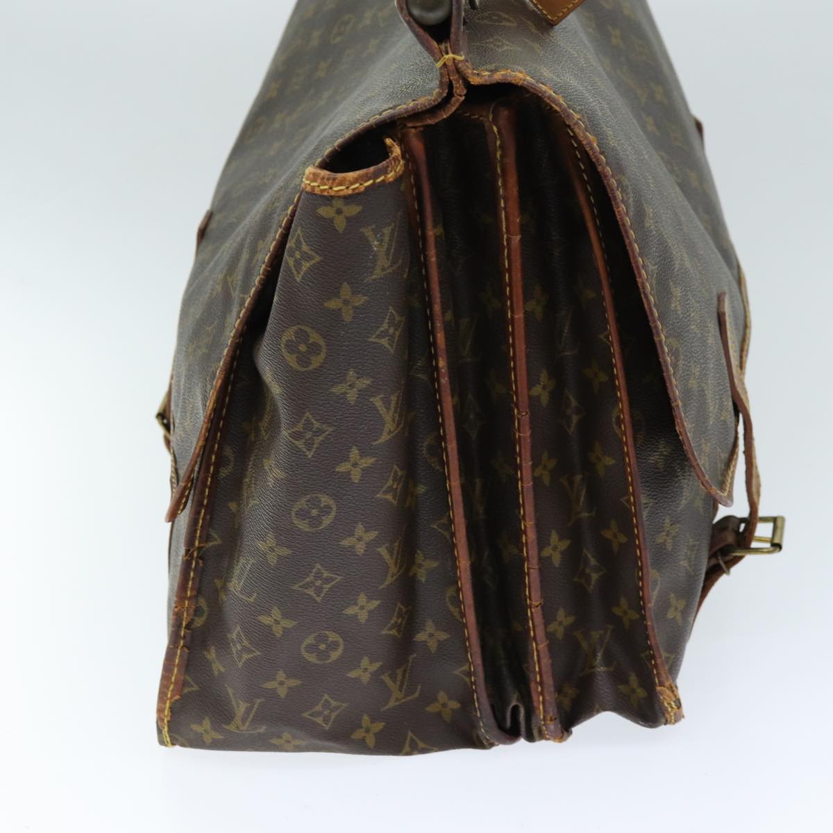 LOUIS VUITTON Monogram Sac Kleber Shoulder Bag M58122 LV Auth ar11763