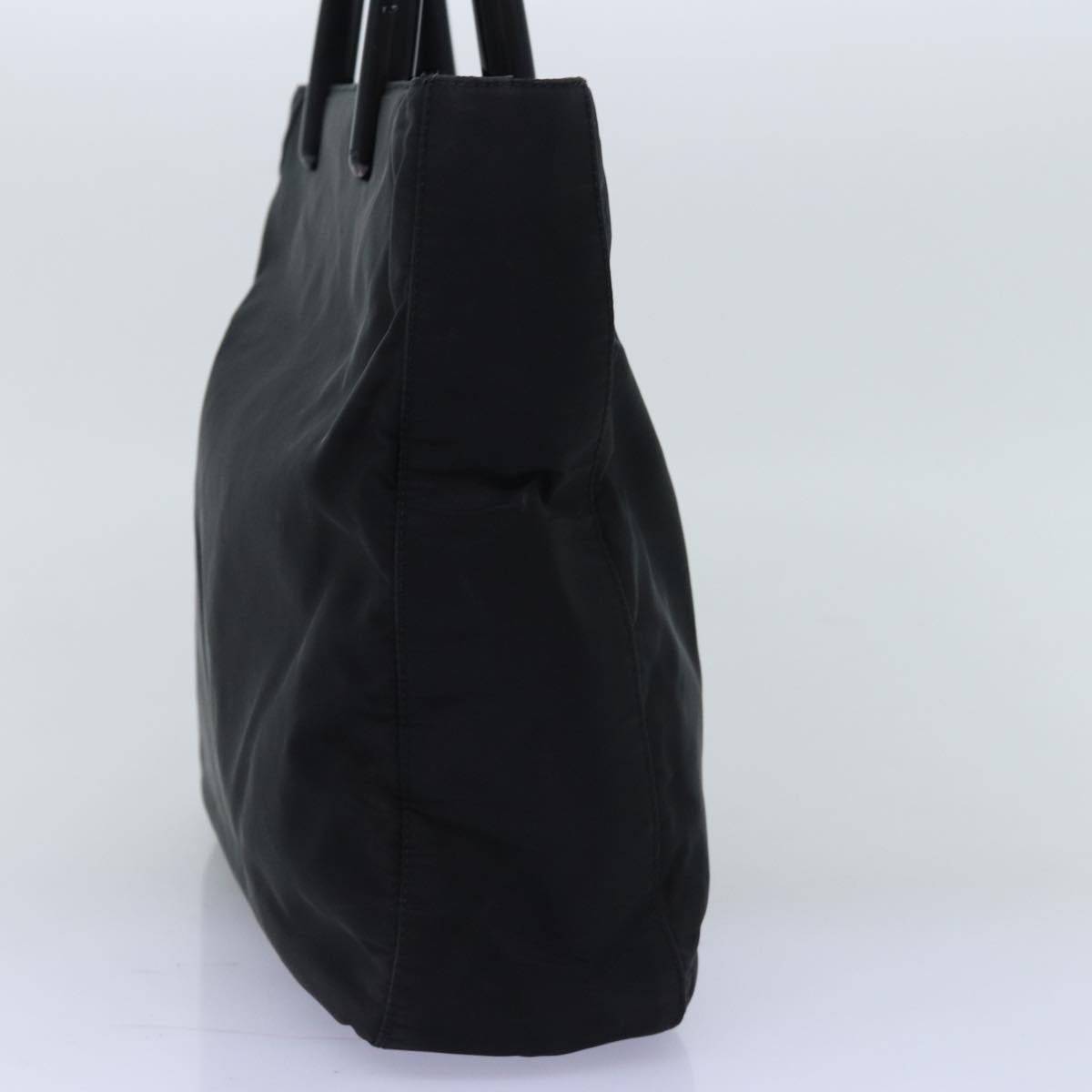 PRADA Hand Bag Nylon Black Auth ar11765B