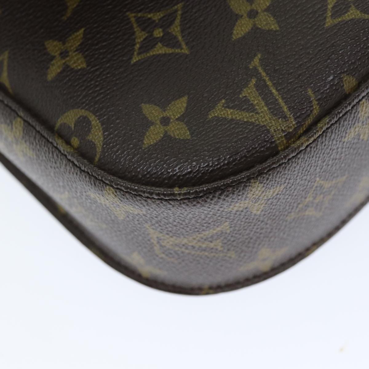 LOUIS VUITTON Monogram Saint Cloud GM Shoulder Bag M51242 LV Auth ar11766B