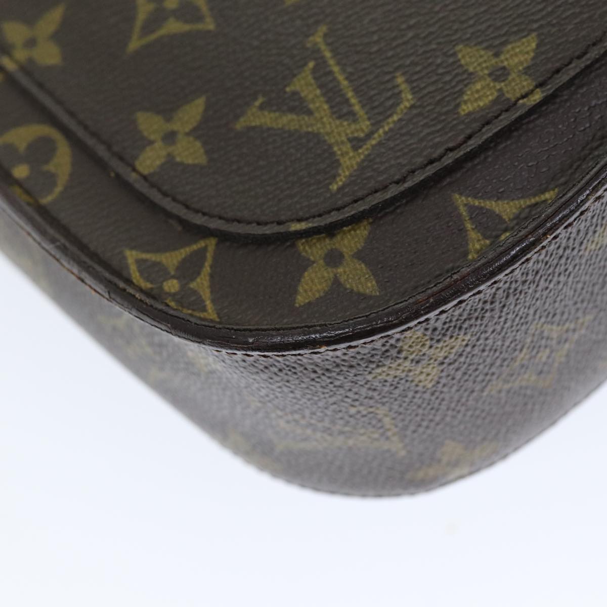 LOUIS VUITTON Monogram Saint Cloud GM Shoulder Bag M51242 LV Auth ar11766B