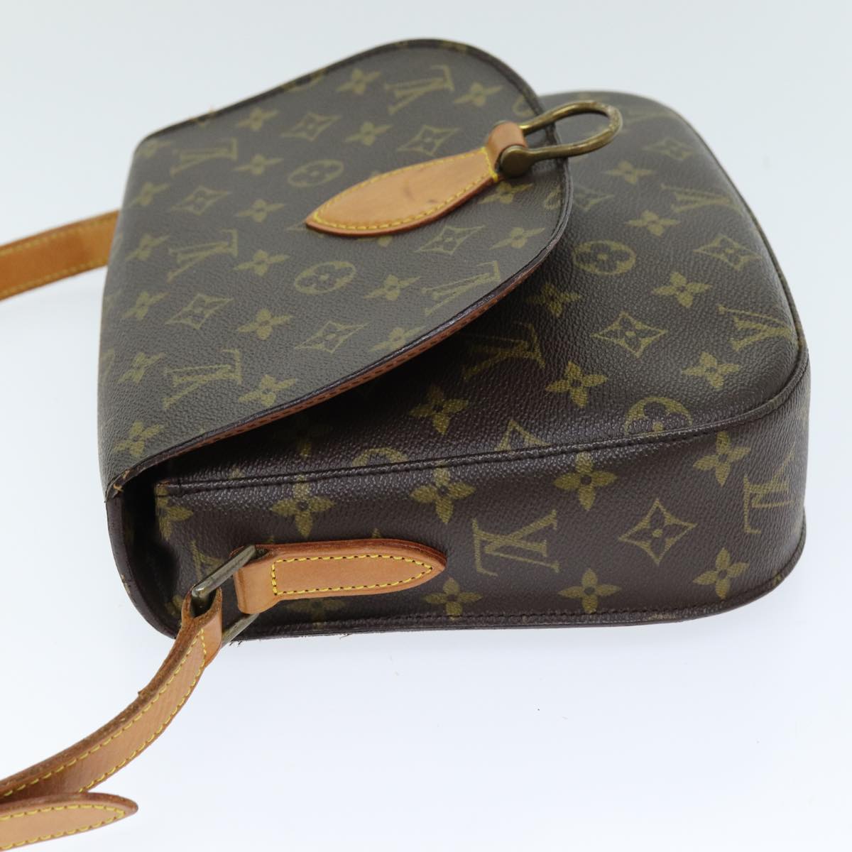 LOUIS VUITTON Monogram Saint Cloud GM Shoulder Bag M51242 LV Auth ar11766B