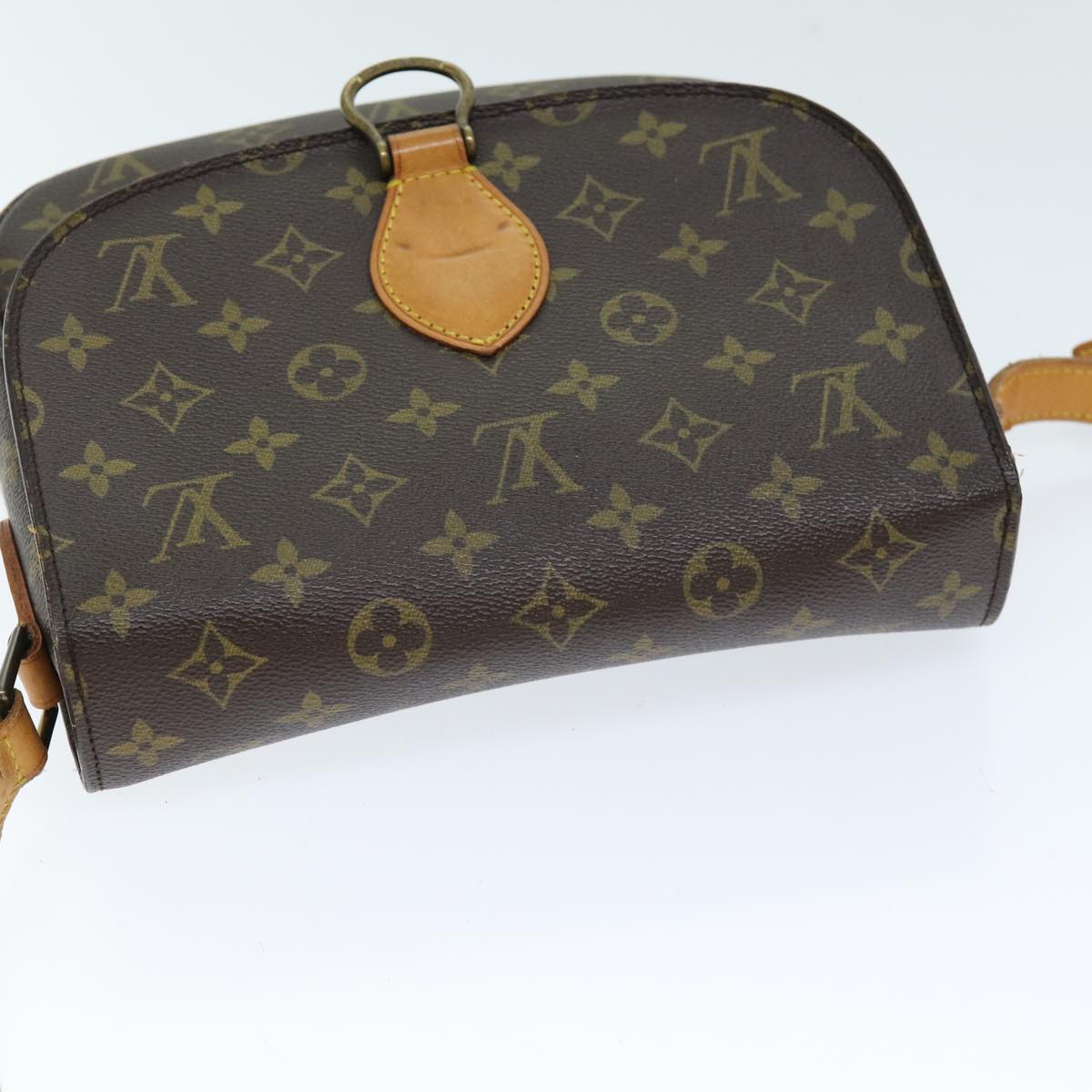 LOUIS VUITTON Monogram Saint Cloud GM Shoulder Bag M51242 LV Auth ar11766B