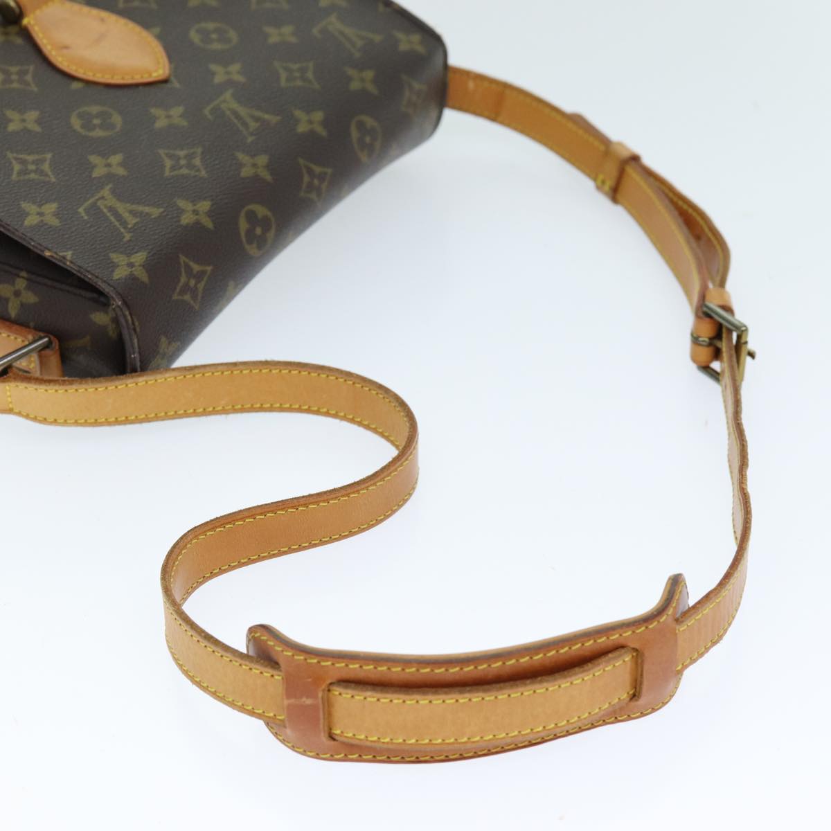 LOUIS VUITTON Monogram Saint Cloud GM Shoulder Bag M51242 LV Auth ar11766B