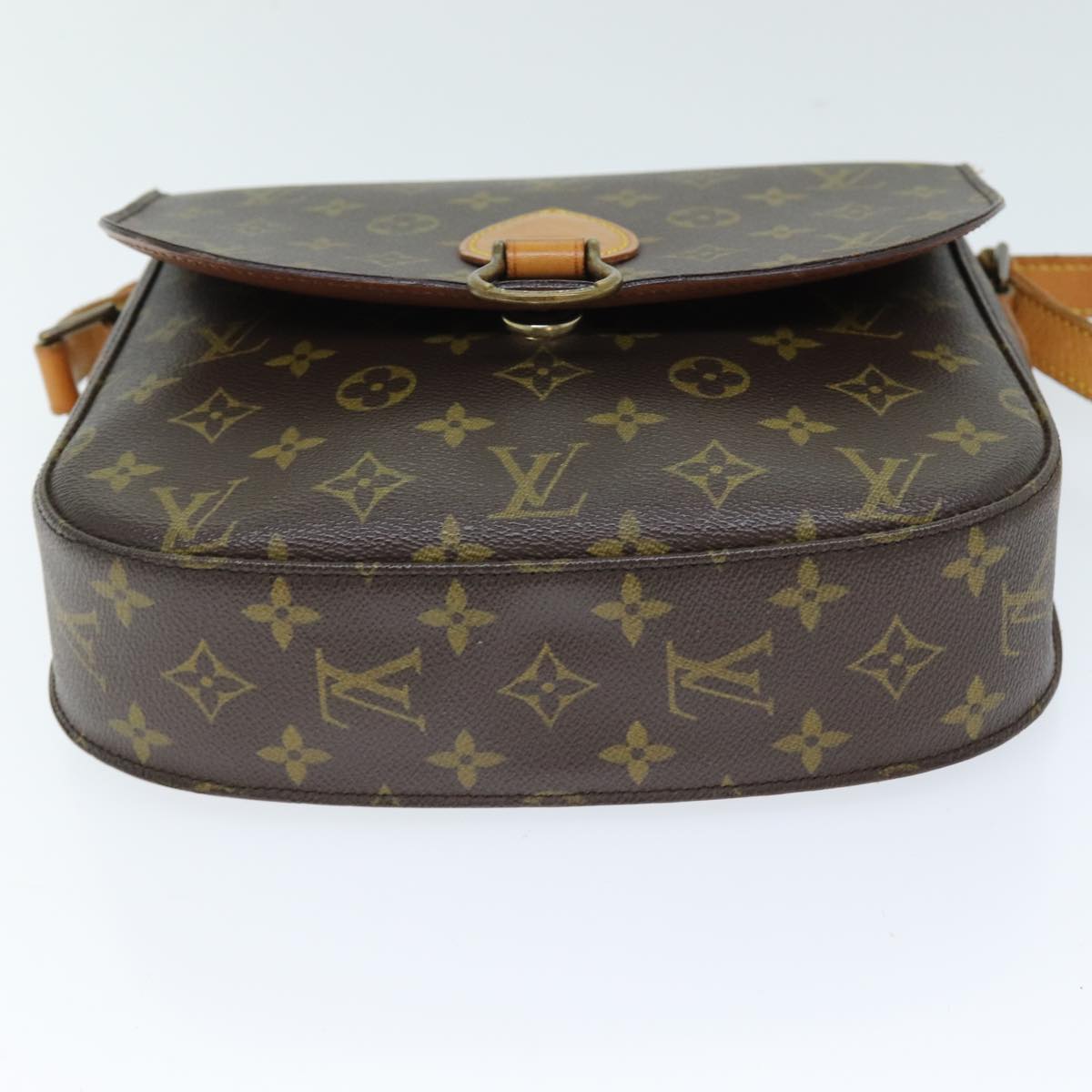 LOUIS VUITTON Monogram Saint Cloud GM Shoulder Bag M51242 LV Auth ar11766B