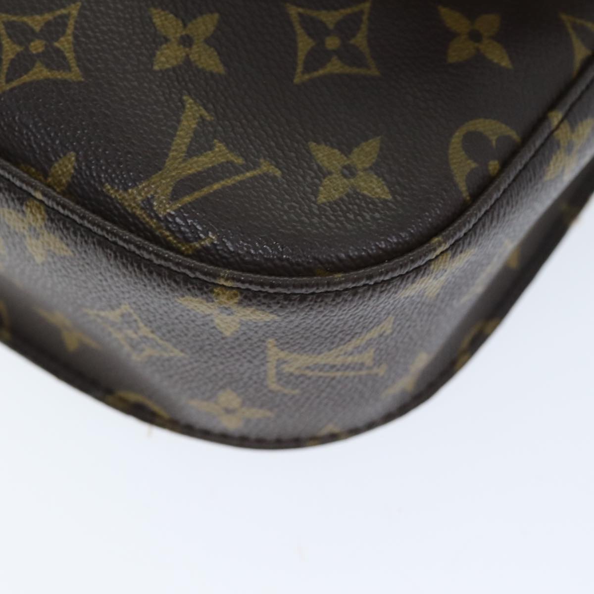 LOUIS VUITTON Monogram Saint Cloud GM Shoulder Bag M51242 LV Auth ar11775B