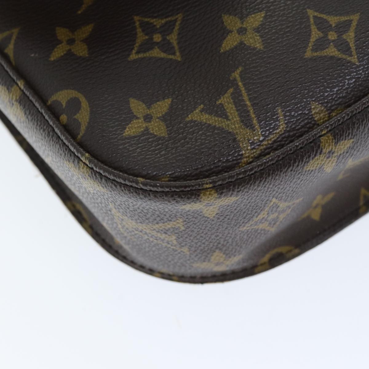 LOUIS VUITTON Monogram Saint Cloud GM Shoulder Bag M51242 LV Auth ar11775B