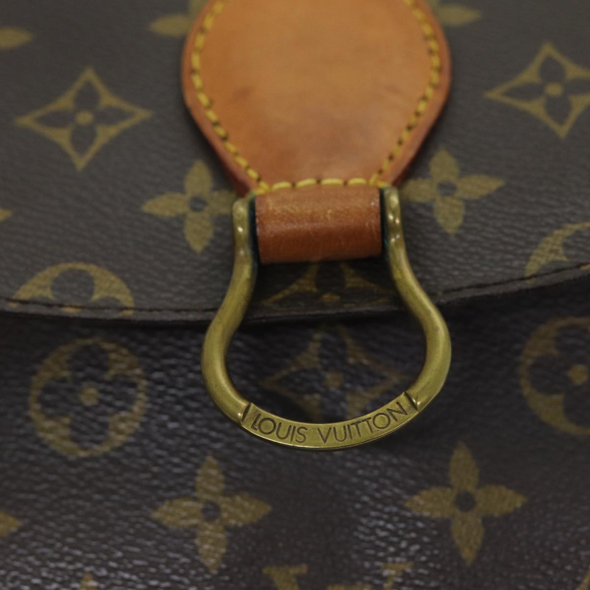 LOUIS VUITTON Monogram Saint Cloud GM Shoulder Bag M51242 LV Auth ar11775B