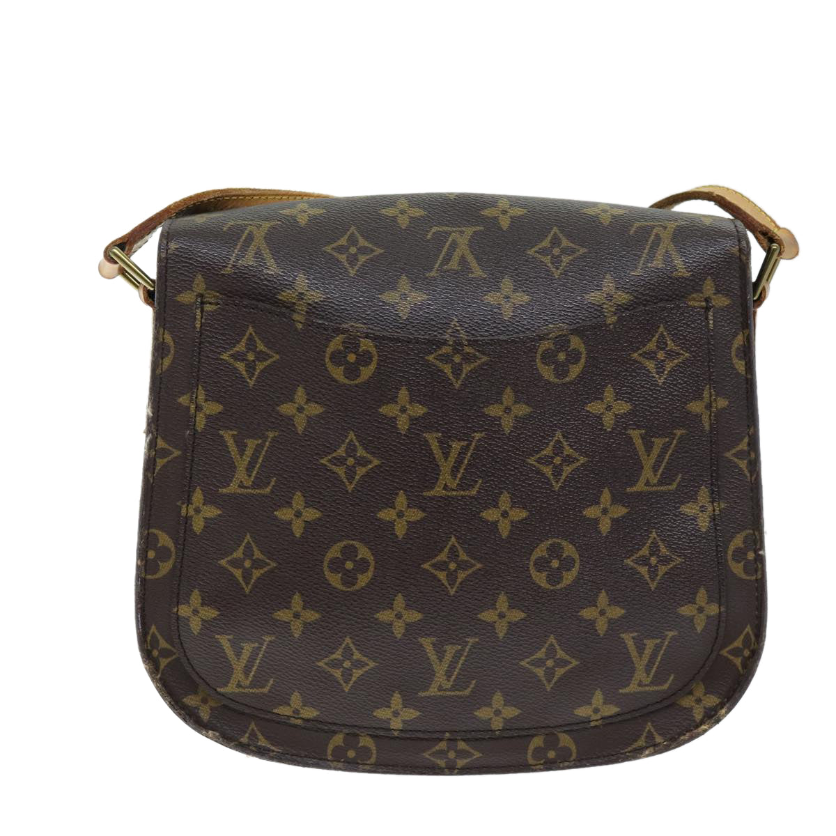 LOUIS VUITTON Monogram Saint Cloud GM Shoulder Bag M51242 LV Auth ar11775B