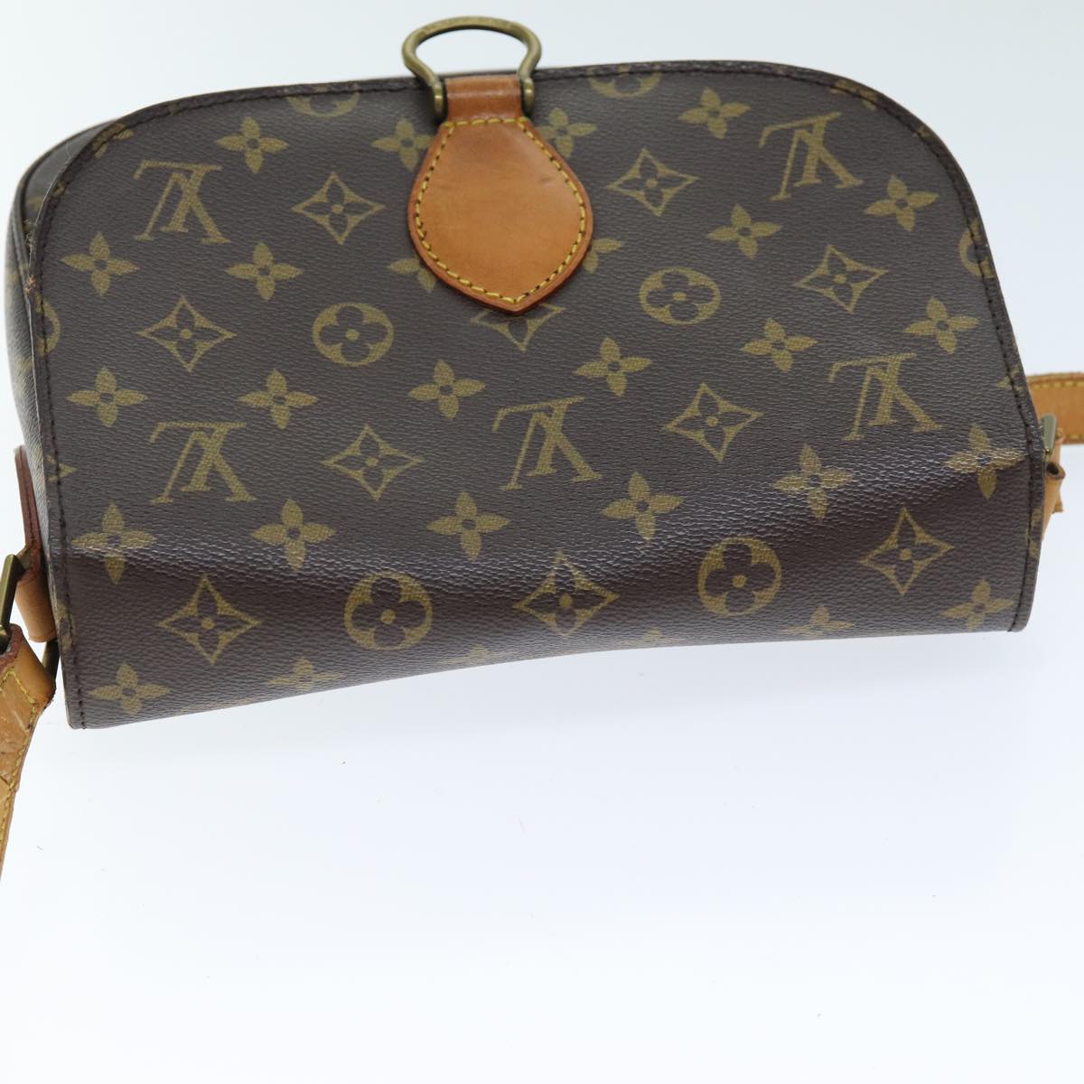 LOUIS VUITTON Monogram Saint Cloud GM Shoulder Bag M51242 LV Auth ar11775B