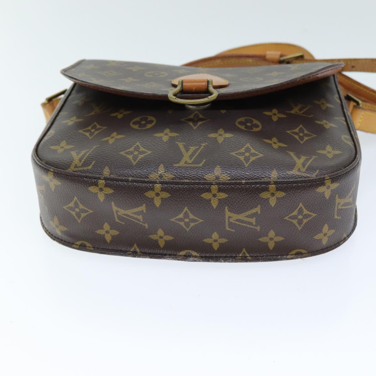 LOUIS VUITTON Monogram Saint Cloud GM Shoulder Bag M51242 LV Auth ar11775B