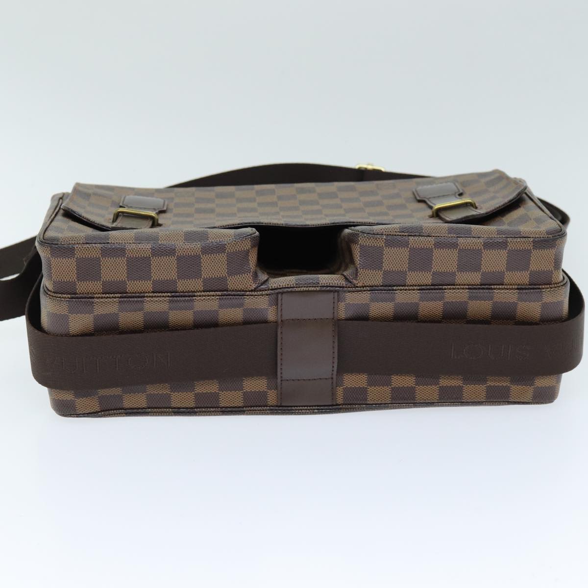 LOUIS VUITTON Damier Ebene Broadway Shoulder Bag N42270 LV Auth ar11780B