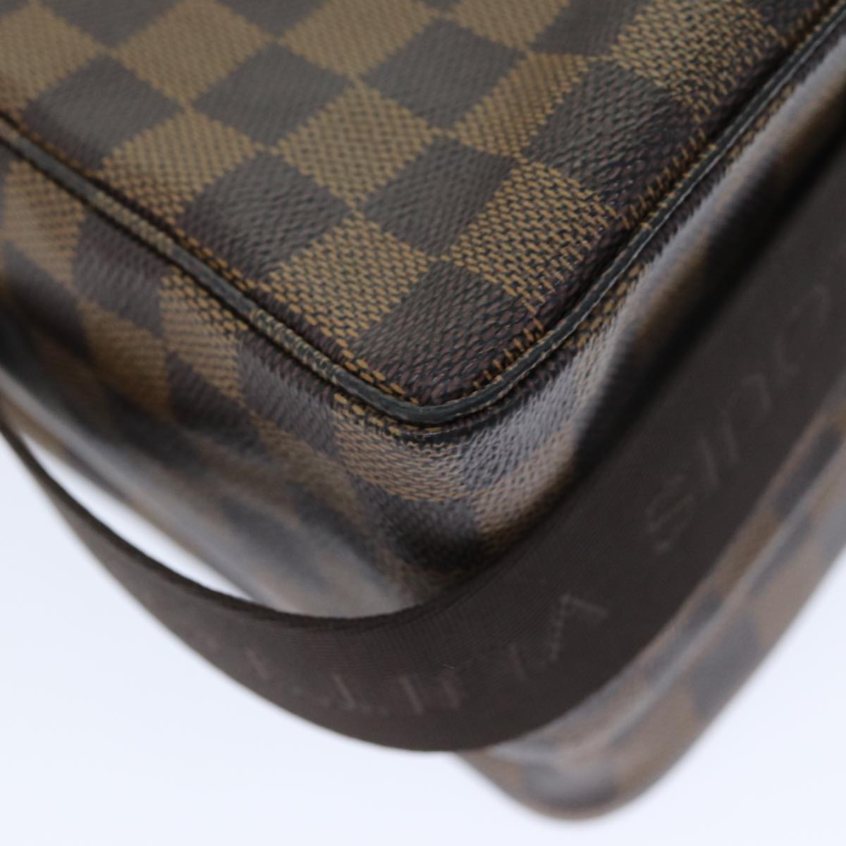 LOUIS VUITTON Damier Ebene Broadway Shoulder Bag N42270 LV Auth ar11780B