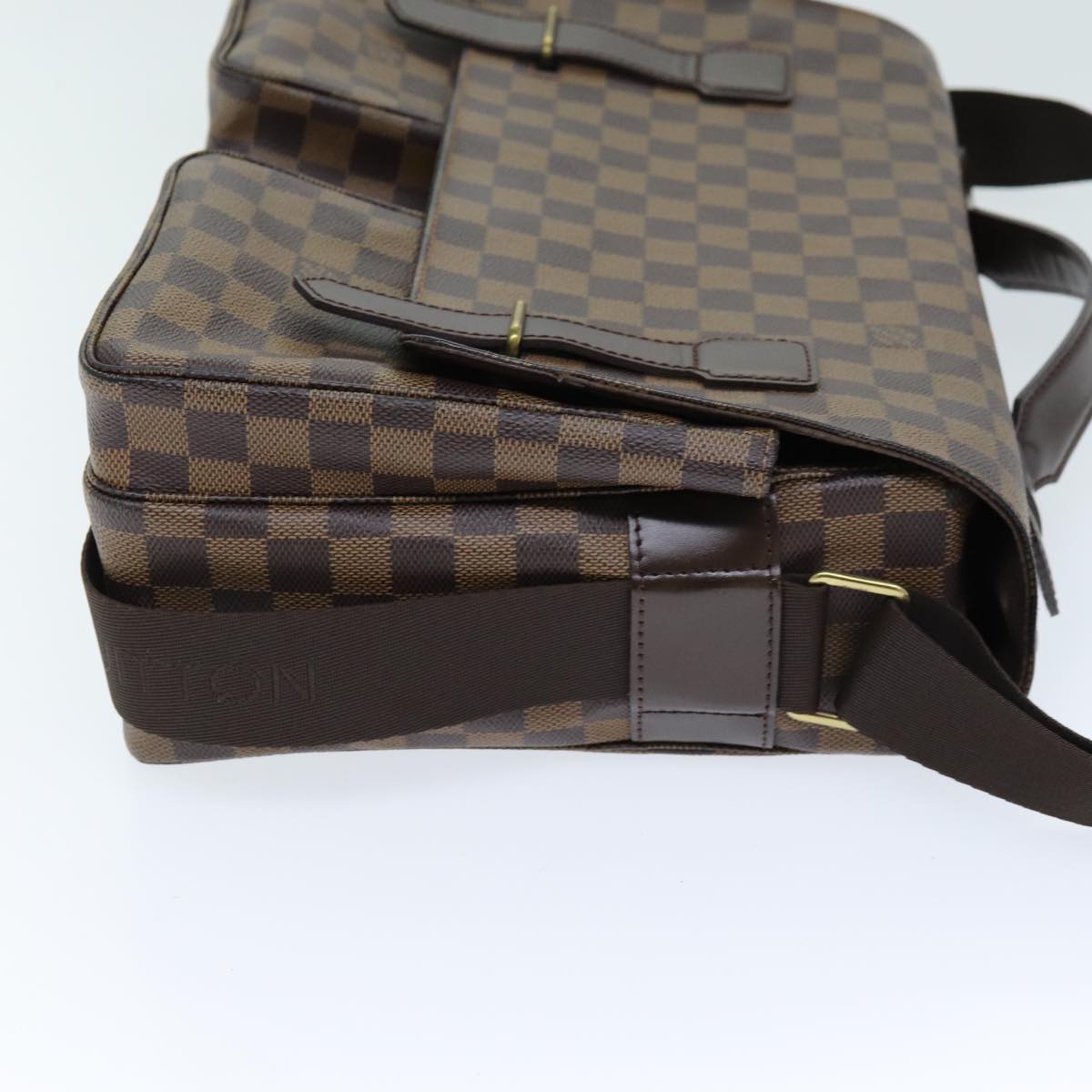 LOUIS VUITTON Damier Ebene Broadway Shoulder Bag N42270 LV Auth ar11780B