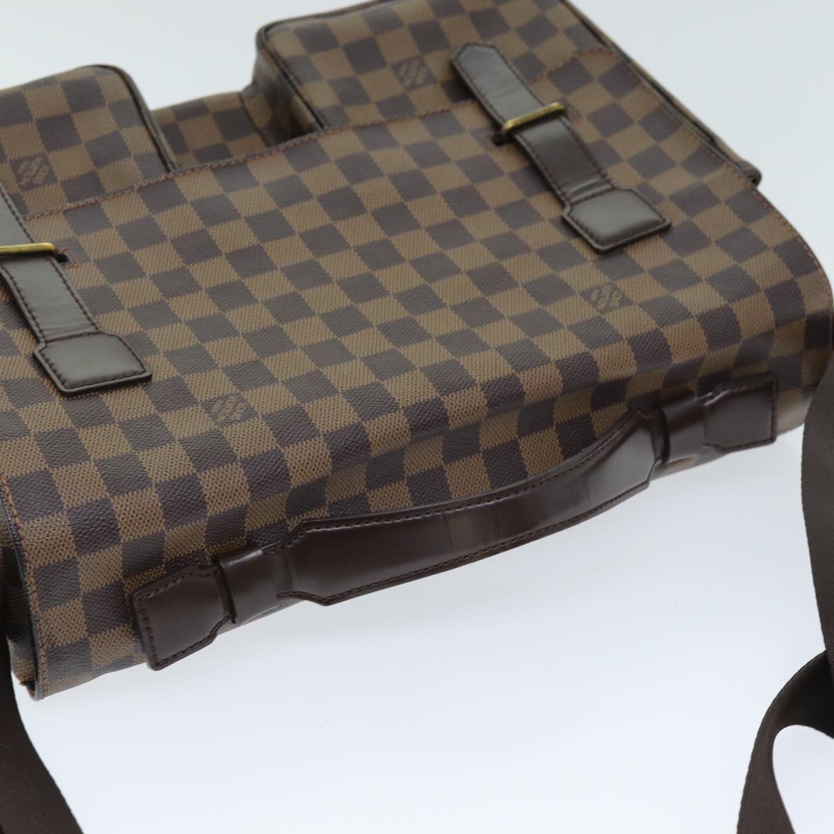 LOUIS VUITTON Damier Ebene Broadway Shoulder Bag N42270 LV Auth ar11780B