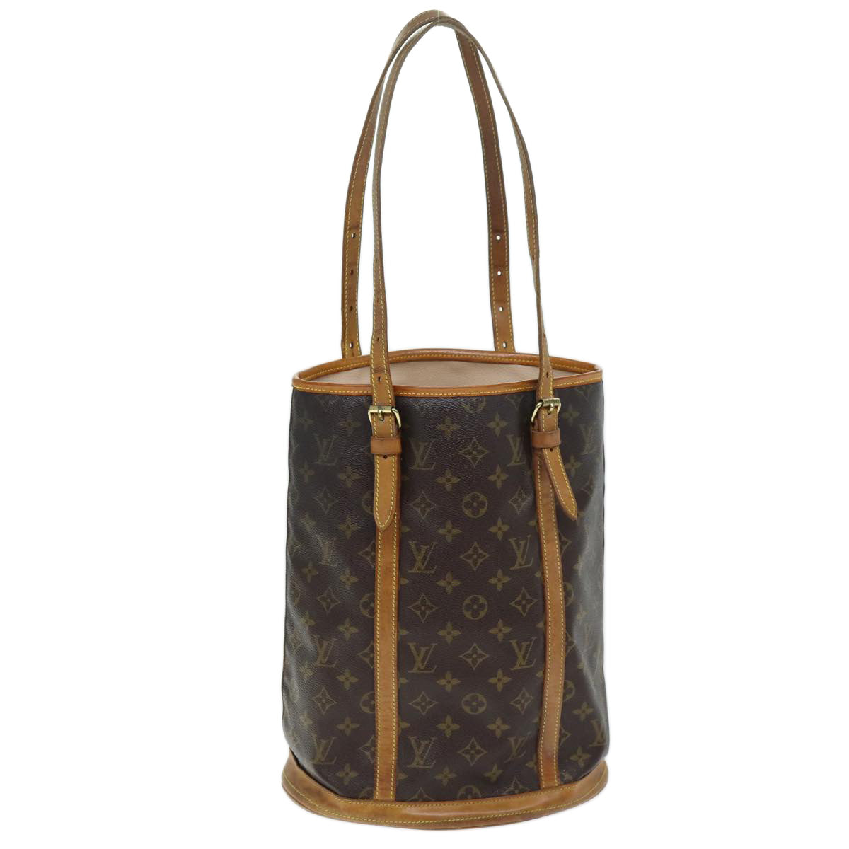 LOUIS VUITTON Monogram Bucket GM Shoulder Bag M42236 LV Auth ar11781B