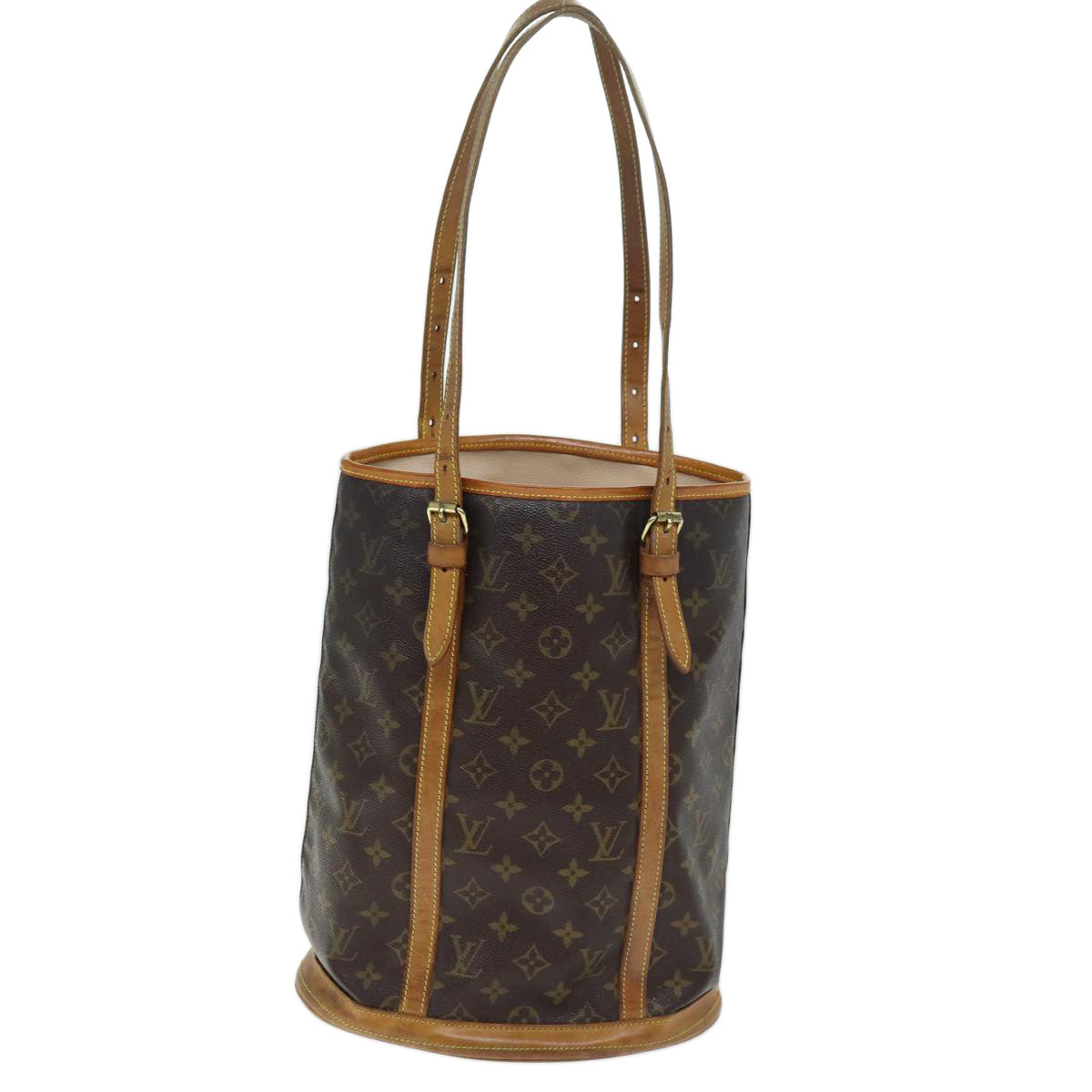 LOUIS VUITTON Monogram Bucket GM Shoulder Bag M42236 LV Auth ar11781B